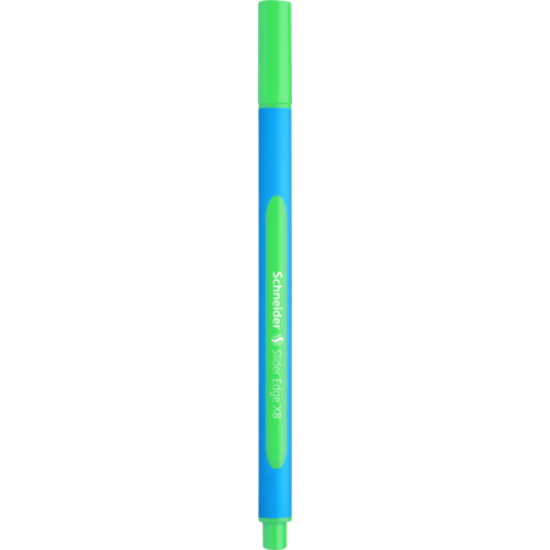Lodīšu pildspalva Schneider SLIDER EDGE XB, 1.2 mm, zaļa