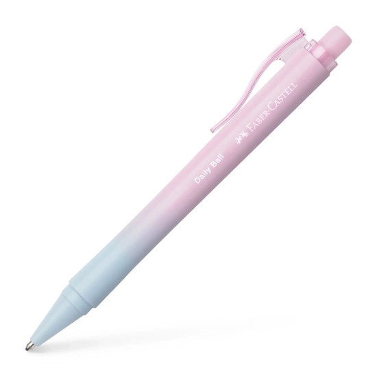 Lodīšu pildspalva Faber-Castell Daily Ball Blushing Sky