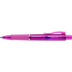 Шариковая ручка Faber-Castell "Poly Ball View", Electric Fuchsia