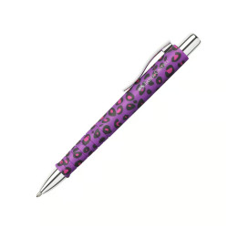 Lodīšu pildspalva Faber-Castell Poly Ball XB, Leo Edition Purple Pink