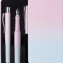 Pastapliiatsi komplekt Faber-Castell Poly Ball Blushing Sky FP+BP
