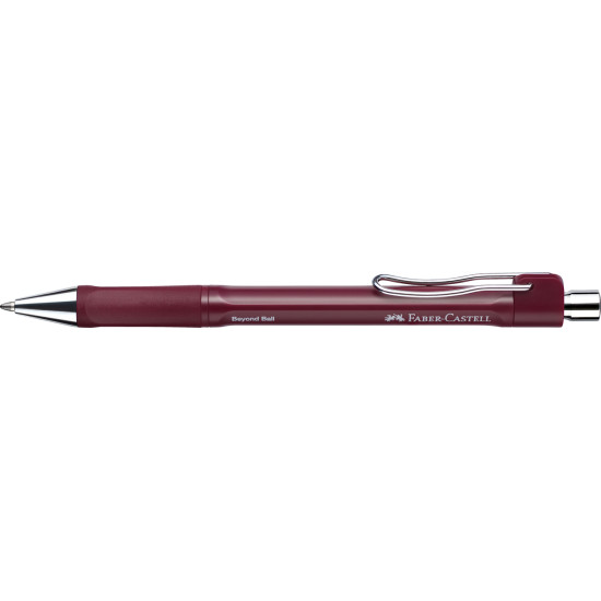 Lodīšu pildspalva Faber-Castell Beyond Ball, 0.5mm, sarkana