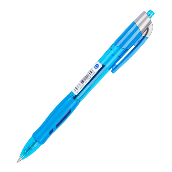 Gēla pildspalva Deli G08-BL, 0.5mm, automātiska, zila