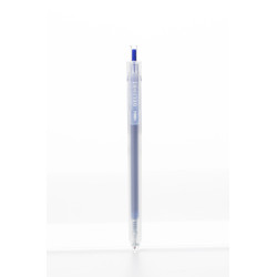 Gēla pildspalva Deli Delight 0.5mm, automātiska, zila