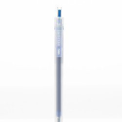 Gēla pildspalva Deli Delight, 0.5mm, automātiska, gaiši zila