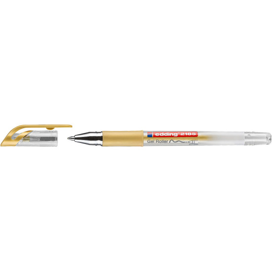 Gēla pildspalva Edding 2185, 0.7mm, zelta