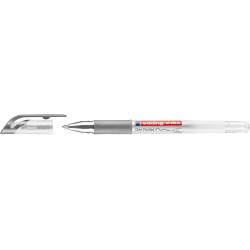 Gēla pildspalva Edding 2185, 0.7mm, sudraba