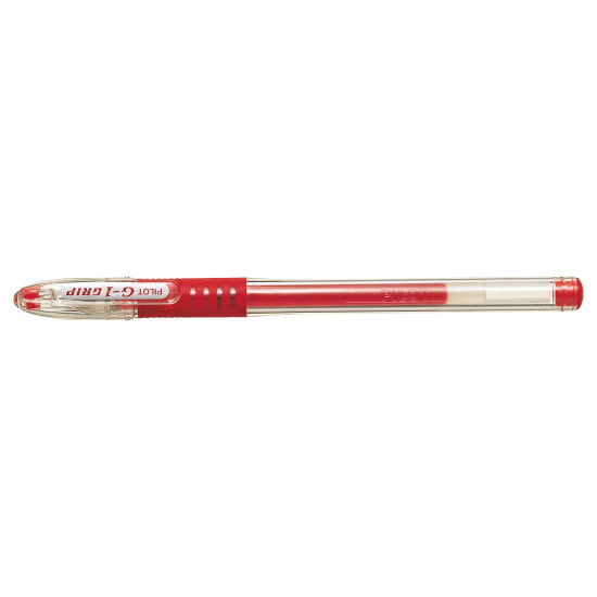 Gēla pildspalva Pilot G1 Grip, 0.5mm, sarkana