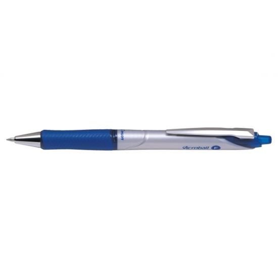 Lodīšu pildspalva Pilot Acroball Metallic, 0.7mm, zila
