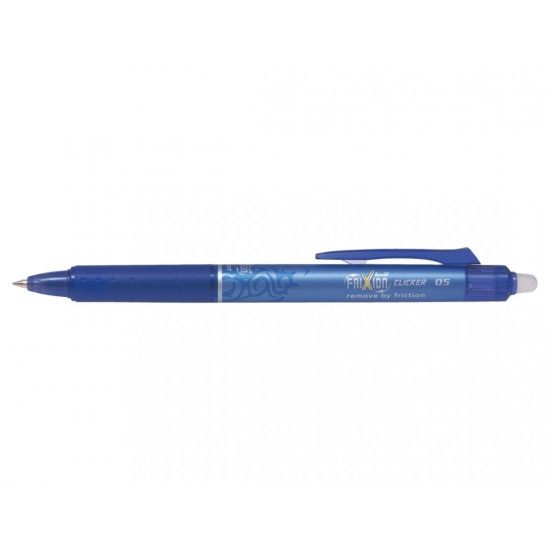 Gēla pildspalva Pilot Frixion Clicker 0.5mm, automātiska, izdzēšama, zila