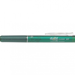 Gēla pildspalva Pilot Frixion Clicker, 0.7mm, automātiska, izdzēšama, zaļa