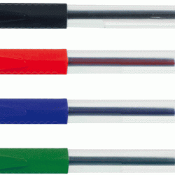 *Gēla pildspalva GRAND GEL G-101, 0,5mm, sarkana