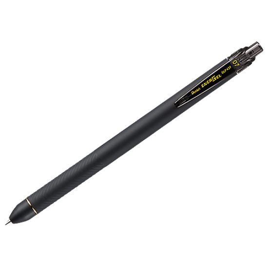Gēla pildspalva Pentel Energel BLP437, 0,7mm, automatiska, melna