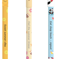 Geelpliiats EberhardFaber Erase it! Summer ananass 0.7mm kirjutab-kustutab sinine