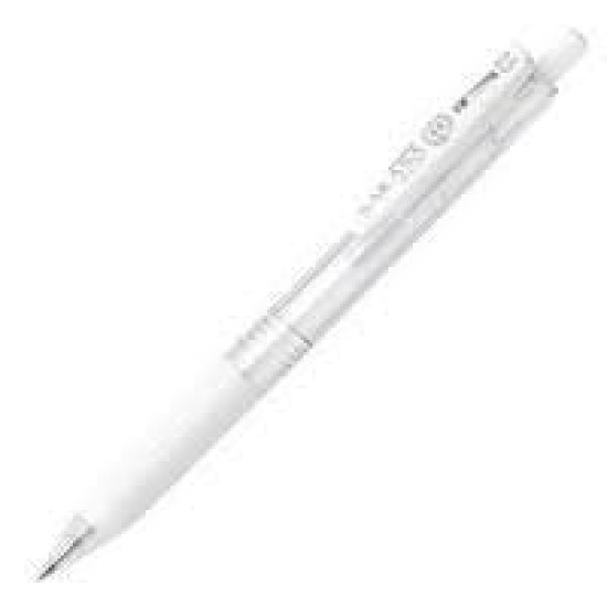 Gēla pildspalva Zebra Sarasa Clip Milk 0.5mm, balta