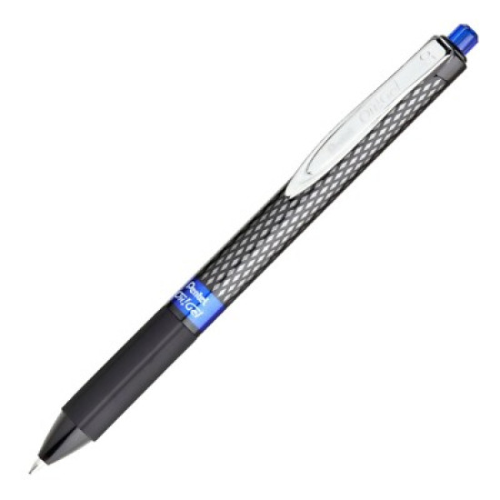 Gēla pildspalva Pentel OH! GEL, automātiska, 0.7 mm, zila