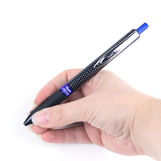 Gēla pildspalva Pentel OH! GEL, automātiska, 0.7 mm, zila