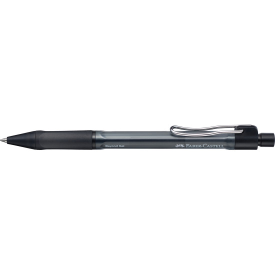 Gēla pildspalva Faber-Castell Beyond Gel, 0.4mm, melna