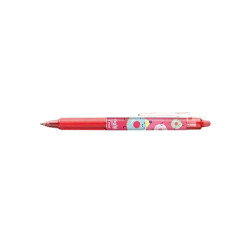 Gēla pildspalva Pilot Frixion Clicker Fancy Coral pink 0.7mm, izdzēšama, automātiska, zila