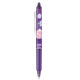 Gēla pildspalva Pilot Frixion Clicker Fancy Violet 0.7mm, izdzēšama, automātiska, zila