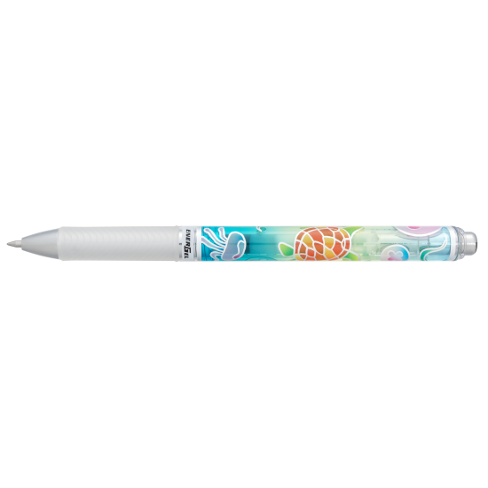 Gēla pildspalva Pentel Energel BL77 0.7mm, Jūras bruņurupucis–medūza