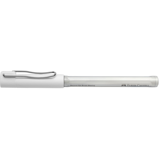 Geelpliiats Faber-Castell Beyond Gel Broad Rising 1.0mm valge