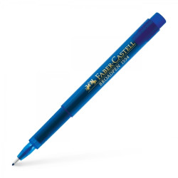 Tintes pildspalva Faber-Castell Broadpen Document, 0.8mm, zila