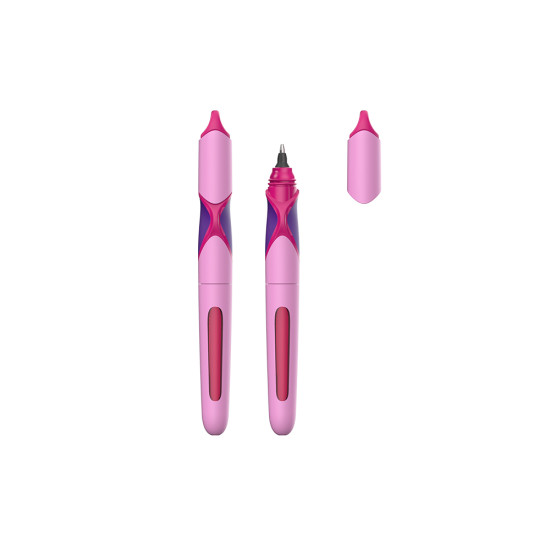 Rolleris Keyroad Exact 0.7mm, 2 tintes kapsulas komplektā, plastmasas iepakojumā, zils