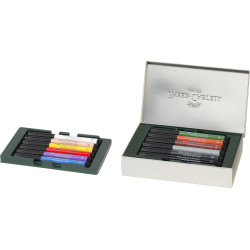 Otas tipa flomāsteru komplekts Faber-Castell Pitt Artist Pen Milan, 12 krāsas