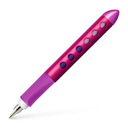 Tintes pildspalva Faber-Castell Scribolino Berry, piemērota kreiļiem, aveņu korpuss