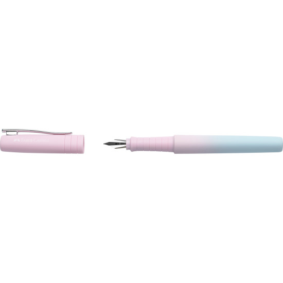Tintes pildspalva Faber-Castell Poly Pen M, Blushing Sky