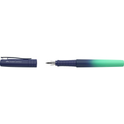 Tintes pildspalva Faber-Castell Poly Pen M, Buzzing Blue