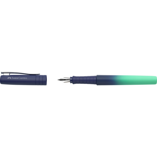 Tintes pildspalva Faber-Castell Poly Pen M, Buzzing Blue