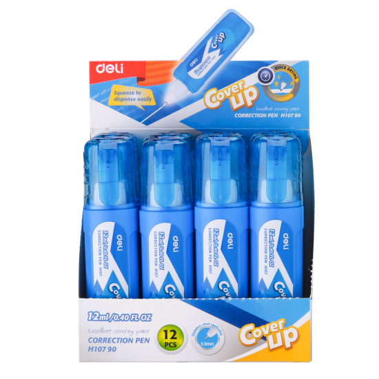 Korekcijas pildspalva Deli 12ml