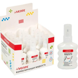 *Korekcijas šķidrums deVente 2 in 1, ar otu un pildspalvas uzgali, 13ml