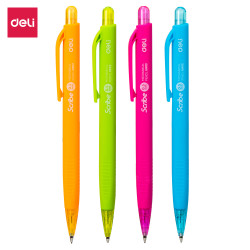 Механический карандаш DELI Scribe, Multicolor, Удобный треугольный хват
