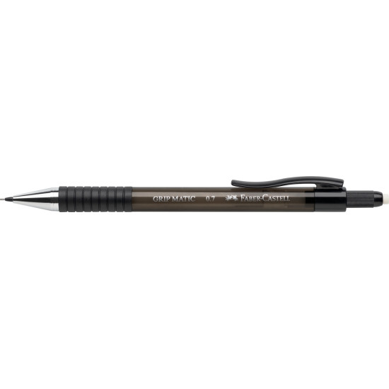 Mehāniskais zīmulis Faber-Castell Grip-Matic 0,7mm, melns korpuss