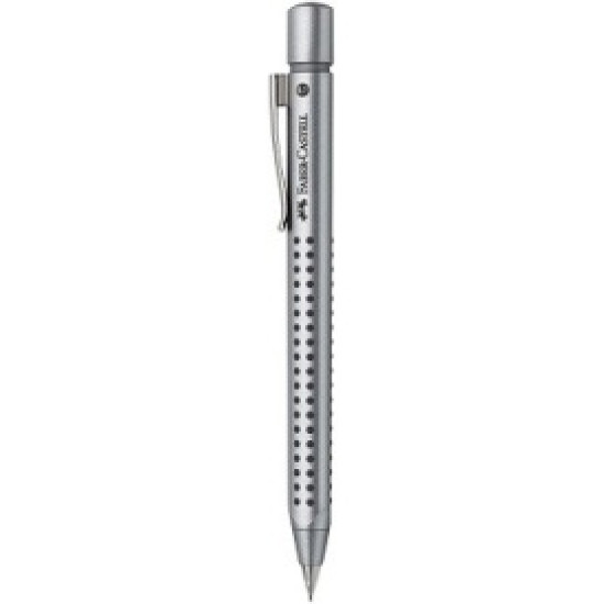 *Mehāniskais zīmulis Faber-Castell Grip 2011, 0.7mm, sudraba