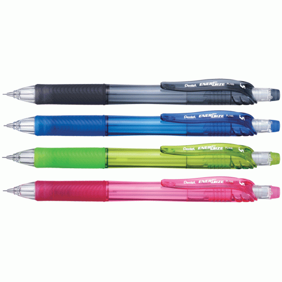 Гелевая ручка Pentel EnerGel PL105, Black, Быстросохнущие чернила