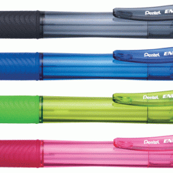 Гелевая ручка Pentel PL105-P, Pink, Быстросохнущие чернила