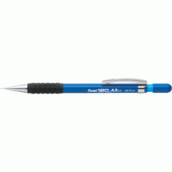 Шариковая ручка Pentel A317-C, Blue, Комфортный захват