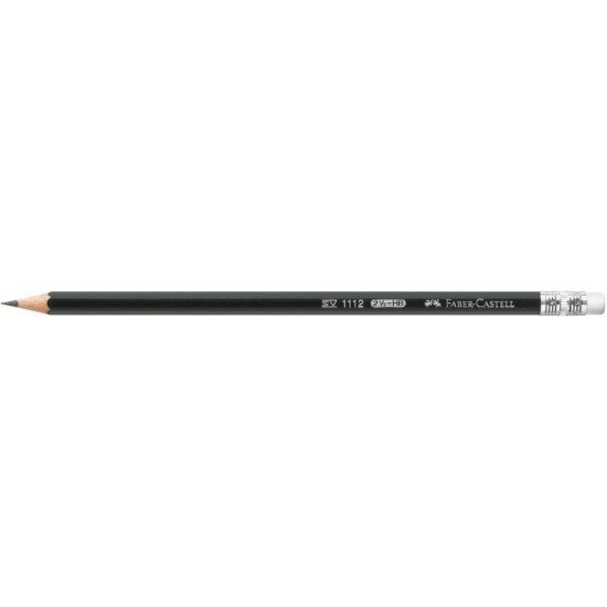 Zīmulis ar dzēšgumiju Faber-Castell 1112 HB