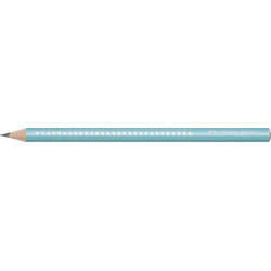 Графитный карандаш Faber-Castell Jumbo Sparkle, Pearl Turquoise, Противоударный грифель
