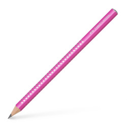 *Zīmulis Faber-Castell Jumbo Sparkle B, rozā korpuss
