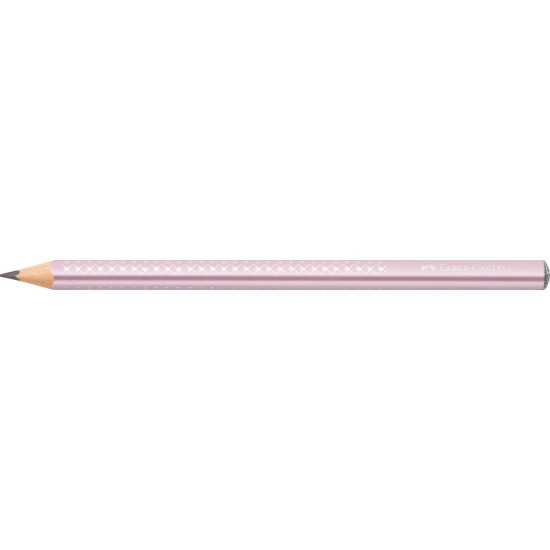 Zīmulis Faber-Castell Jumbo Sparkle, korpuss Rose metallic