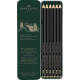 Zīmuļu komplekts Pitt Graphite Matt, 6gab/iep
