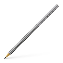 Графитный карандаш Faber-Castell Grip 2001, Silver, Патентованная зона захвата