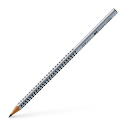 Графитовый карандаш Faber-Castell Grip 2001, Silver, Патентованная зона Grip