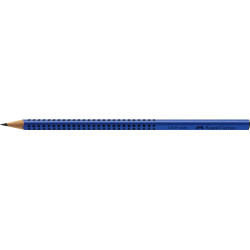 Карандаш графитовый Faber-Castell Grip 2001, Blue, Патентованная зона Grip