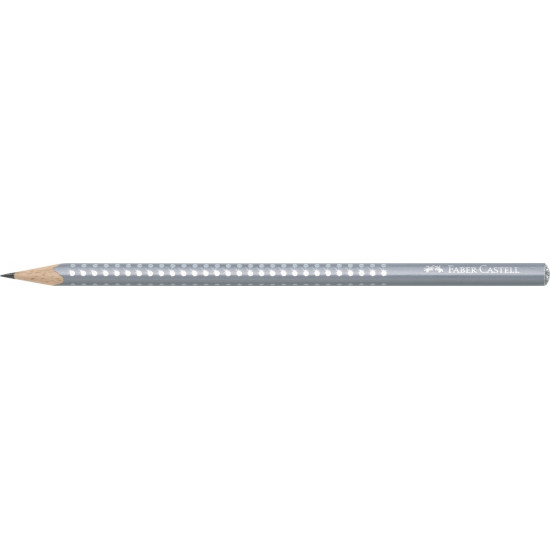 Графитовый карандаш Faber-Castell Sparkle, Pearl Grey Glitter, с Устойчивым Грифелем